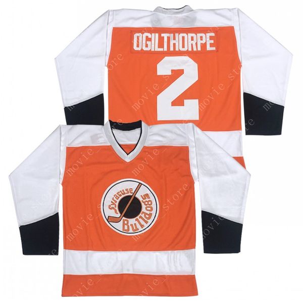 men's syracuse bulldogs #2 ogie ogilthorpe slap smovie ice hockey jersey stitched, Black;red
men's syracuse bulldogs #2 ogie ogilthorpe slap smovie ice hockey jersey stitched, Black;red