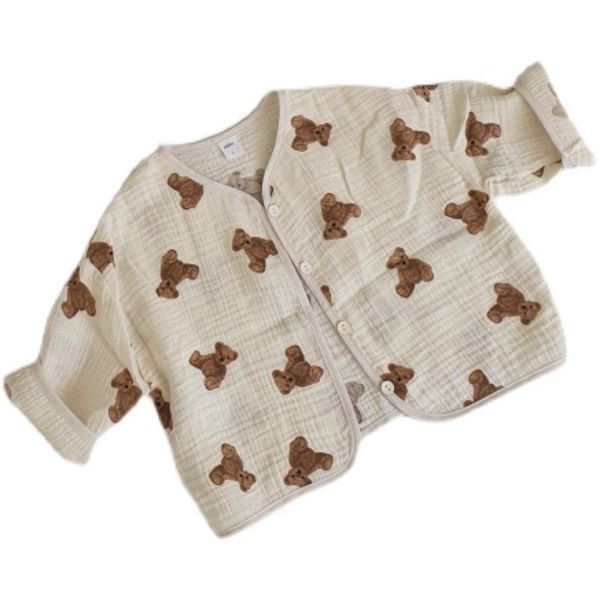 jackets korean children's clothing bear thin long-sleeved jacket summer floral air conditioning cardigan anti-mosquito outfit 1017 14, Blue;gray
jackets korean children's clothing bear thin long-sleeved jacket summer floral air conditioning cardigan anti-mosquito outfit 1017 14, Blue;gray