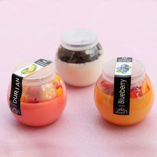 disposable cups & straws 40pcs 160ml round transparent pet ice cream pudding jelly yogurt plastic with covers baking decoration
disposable cups & straws 40pcs 160ml round transparent pet ice cream pudding jelly yogurt plastic with covers baking decoration