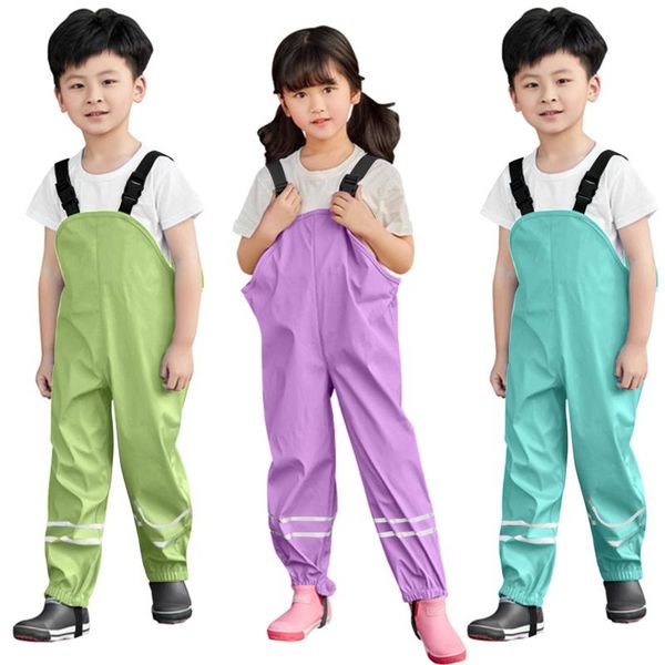 jumpsuits kids rain overall waterproof boys jumpsuit solid color outdoor sport children pants autumn winter toddler girls trousers, Blue
jumpsuits kids rain overall waterproof boys jumpsuit solid color outdoor sport children pants autumn winter toddler girls trousers, Blue