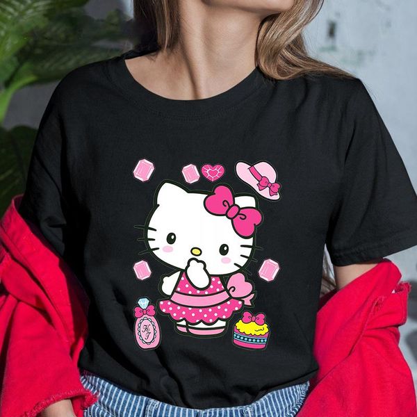 women's t-shirt women-clothing kawaii cat printed fashion y2k summer t shirt women vintage black tee harajuku streetwear 90s, White
women's t-shirt women-clothing kawaii cat printed fashion y2k summer t shirt women vintage black tee harajuku streetwear 90s, White