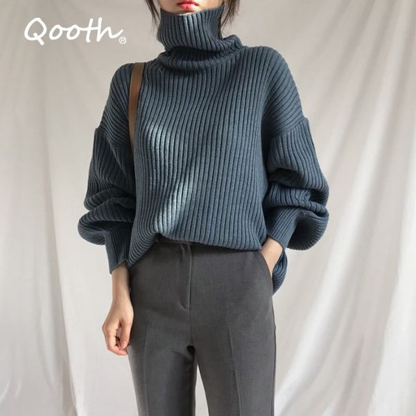 qooth knitting jumper fashion pullovers women autumn knitted knit sweater loose jumper sweaters qt269 210518, White
qooth knitting jumper fashion pullovers women autumn knitted knit sweater loose jumper sweaters qt269 210518, White