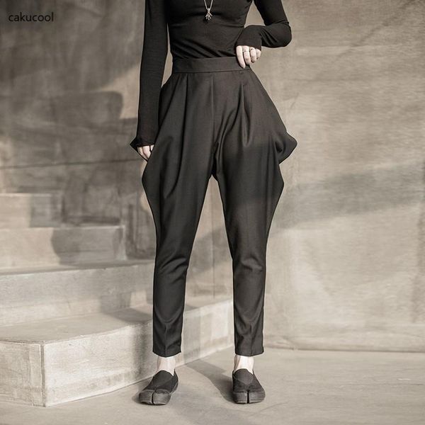 women's pants & capris cakucool 2021 dark wind homemade sharp-legged foot lanterns breeches trousers autumn and winter nine points casu, Black;white
women's pants & capris cakucool 2021 dark wind homemade sharp-legged foot lanterns breeches trousers autumn and winter nine points casu, Black;white