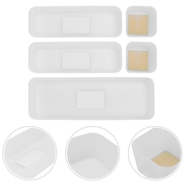 5pcs chopstick storage case stationery containing box for drawer (white) drawers
5pcs chopstick storage case stationery containing box for drawer (white) drawers