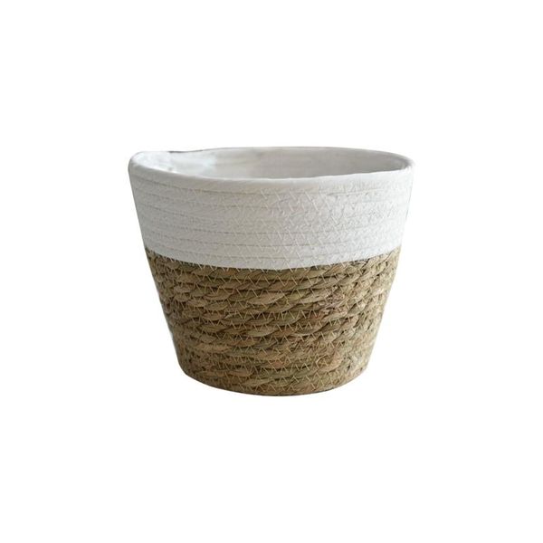 planters & pots 2021 nordic handmade straw basket laundry picnic toy storage macrame woven flower pot plant container home decoration
planters & pots 2021 nordic handmade straw basket laundry picnic toy storage macrame woven flower pot plant container home decoration