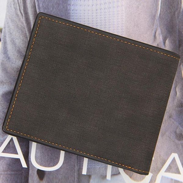 male wallets matte mens fashion wallet short purses large capacity multifunction retro tri fold card holder, Red;black
male wallets matte mens fashion wallet short purses large capacity multifunction retro tri fold card holder, Red;black