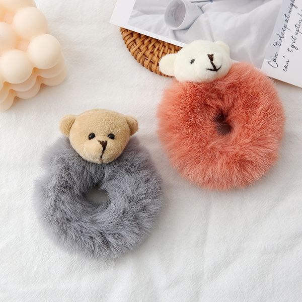 hdu fluffy rubber leather band headdress bear accessories head rope circle cute korean girl large intestine hair circle children's hair, Slivery;white
hdu fluffy rubber leather band headdress bear accessories head rope circle cute korean girl large intestine hair circle children's hair, Slivery;white