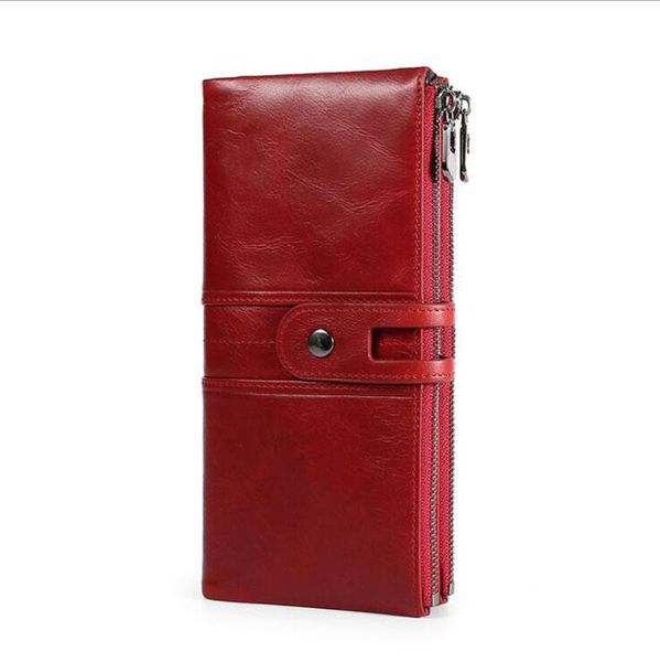 wallets rfid oil wax cow leather wallet genuine purse woman's & man's fashion style long size black red coffee bro, Red;black
wallets rfid oil wax cow leather wallet genuine purse woman's & man's fashion style long size black red coffee bro, Red;black