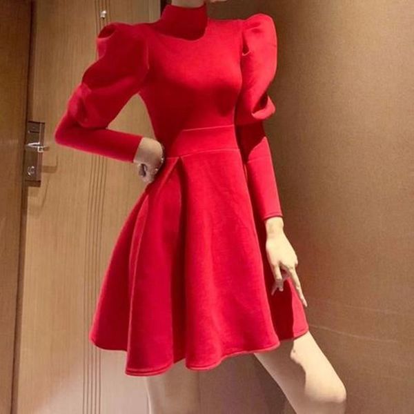 women dress sale korean slim a line dresses autumn winter long sleeve turtleneck casual female party vestidos, Black;gray
women dress sale korean slim a line dresses autumn winter long sleeve turtleneck casual female party vestidos, Black;gray