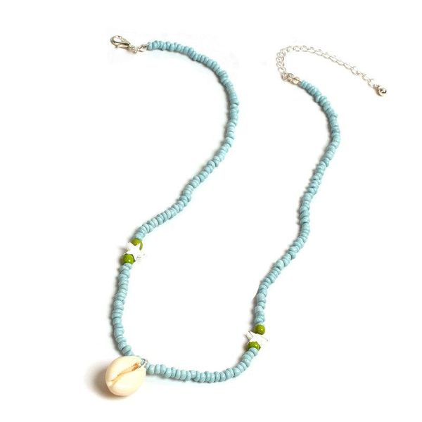 chokers bohemian ethnic handmade seed bead shell choker pendant necklace for women party fashion jewelry gift, Golden;silver
chokers bohemian ethnic handmade seed bead shell choker pendant necklace for women party fashion jewelry gift, Golden;silver
