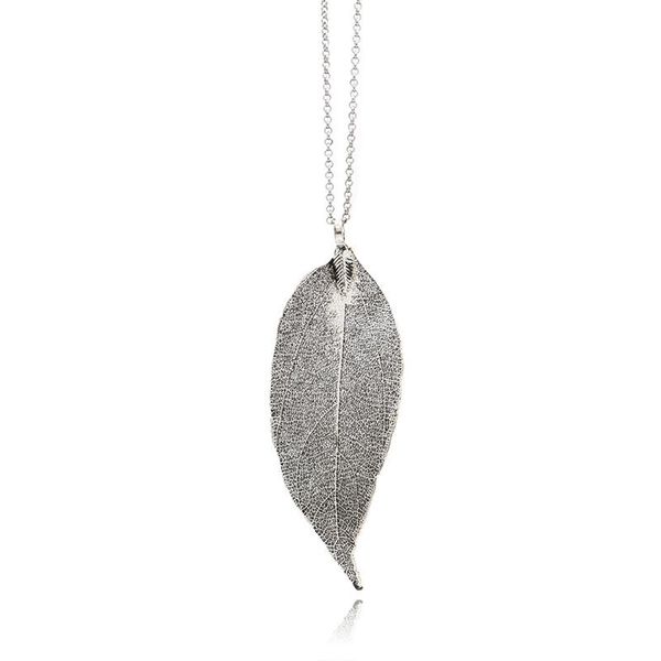 pendant necklaces mainlead natural real leaf necklace for women handmade leaves long chain bohemian fashion jewelry gift, Silver
pendant necklaces mainlead natural real leaf necklace for women handmade leaves long chain bohemian fashion jewelry gift, Silver
