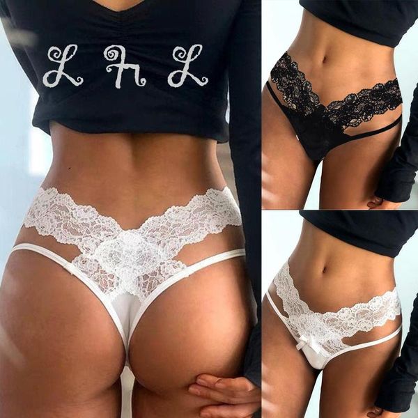 women lingerie lace thong panties t back soft comfortable elegant nightwear erotic underwear open crotch women's, Black;pink
women lingerie lace thong panties t back soft comfortable elegant nightwear erotic underwear open crotch women's, Black;pink