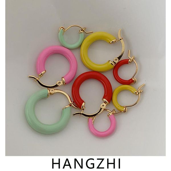 dangle & chandelier hangzhi 2021 trendy candy color drip glaze geometric circle no fade earrings for fashion women girls party jewelry gifts, Silver
dangle & chandelier hangzhi 2021 trendy candy color drip glaze geometric circle no fade earrings for fashion women girls party jewelry gifts, Silver