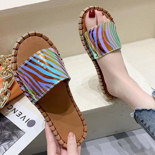 fashion women's casual shoes breathable outdoor leisure sandals colored reflective sequined leopard print ladies slippers, Black
fashion women's casual shoes breathable outdoor leisure sandals colored reflective sequined leopard print ladies slippers, Black