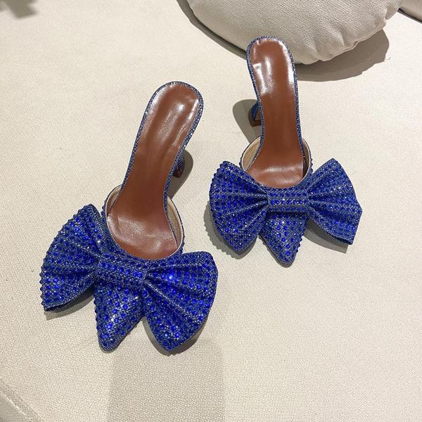 dress shoes european station pointy bow sandals rhinestone joker super high heel fine baotou women, Black
dress shoes european station pointy bow sandals rhinestone joker super high heel fine baotou women, Black