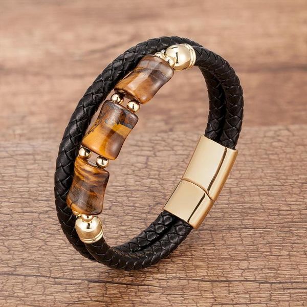 charm bracelets 100%natural tiger eye stone chakra jewelry stainless steel men's genuine leather braclets natural bracelet wholesale, Golden;silver
charm bracelets 100%natural tiger eye stone chakra jewelry stainless steel men's genuine leather braclets natural bracelet wholesale, Golden;silver