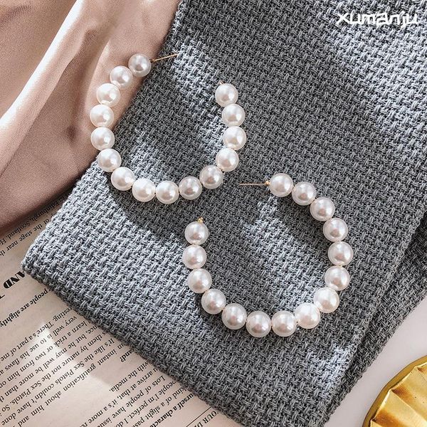 hoop & huggie earrings temperament retro circle pearl simple fashion brand creative c-shaped, Golden;silver
hoop & huggie earrings temperament retro circle pearl simple fashion brand creative c-shaped, Golden;silver