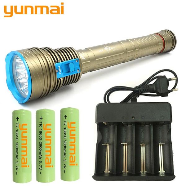 flashlights torches z20dx9 original cree xm-l t6 9 led 8000 lumens diving waterproof underwater 100m by 26650 battery litwod
flashlights torches z20dx9 original cree xm-l t6 9 led 8000 lumens diving waterproof underwater 100m by 26650 battery litwod