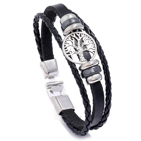 charm bracelets sizzz vintage bracelet for men multi-layer leather rope bangles pulseira masculina, Golden;silver
charm bracelets sizzz vintage bracelet for men multi-layer leather rope bangles pulseira masculina, Golden;silver