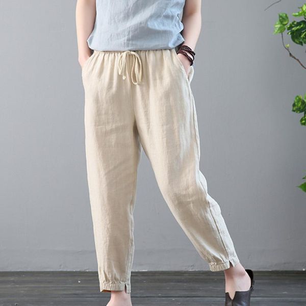 women's pants & capris cotton harem women baggy casual loose sports trousers solid calf lenth drawstring summer lounge, Black;white
women's pants & capris cotton harem women baggy casual loose sports trousers solid calf lenth drawstring summer lounge, Black;white