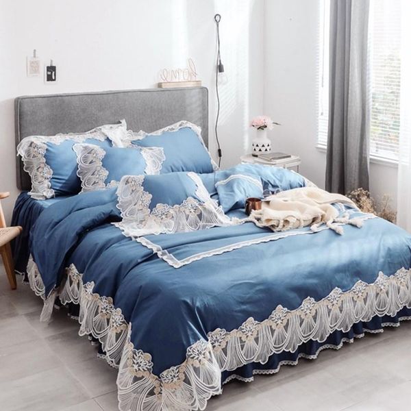 bedding sets home textile set luxury 4pcs lace embroidered princess duvet cover bed sheet pillowcases solid wedding bedclothes
bedding sets home textile set luxury 4pcs lace embroidered princess duvet cover bed sheet pillowcases solid wedding bedclothes