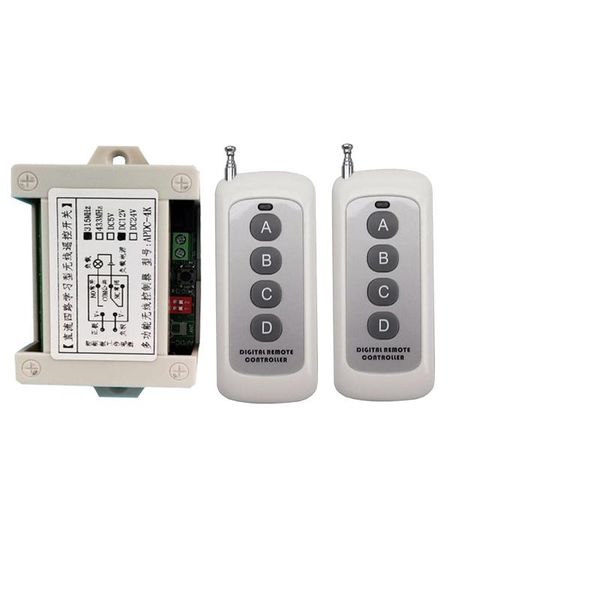 smart home control dc 12v 24v 4ch channels rf wireless remote switch system receiver transmitter relay 315/433 mhz
smart home control dc 12v 24v 4ch channels rf wireless remote switch system receiver transmitter relay 315/433 mhz