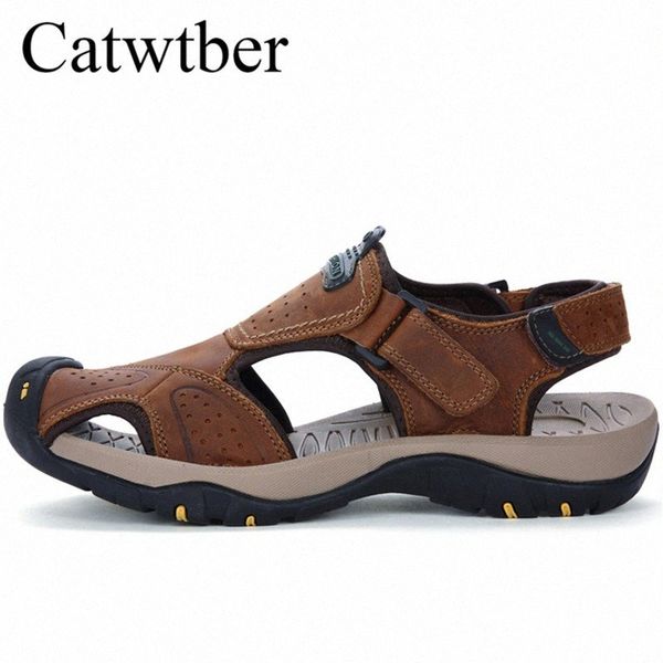 catwtber summer casual men sandals 2018 leather beach men slipper shoes comfortable cool youth sandalias outdoor sneakers male u6ms#, Black
catwtber summer casual men sandals 2018 leather beach men slipper shoes comfortable cool youth sandalias outdoor sneakers male u6ms#, Black