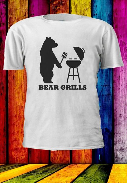 men's t-shirts bear grills bbq barbecue tv program funny gift men women t-shirt 2919 outdoor wear tee shirt, White;black
men's t-shirts bear grills bbq barbecue tv program funny gift men women t-shirt 2919 outdoor wear tee shirt, White;black