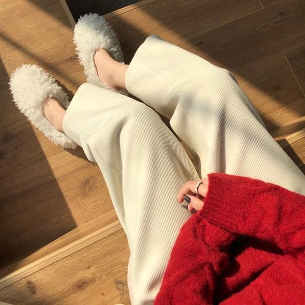 women's pants & capris women oversized corduroy winter thicken plus velvet trousers soft wide leg solid color female clothing pantalone, Black;white
women's pants & capris women oversized corduroy winter thicken plus velvet trousers soft wide leg solid color female clothing pantalone, Black;white