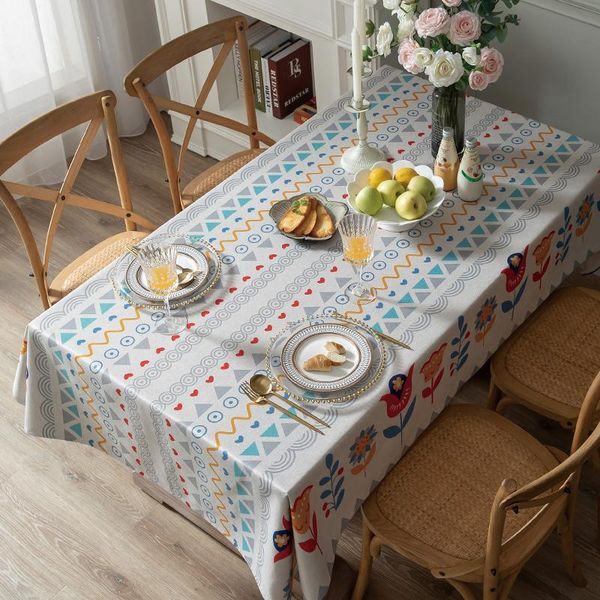 table cloth nordic style aesthetic pastoral geometric rectangle waterproof simple manteles decoration ei50tc
table cloth nordic style aesthetic pastoral geometric rectangle waterproof simple manteles decoration ei50tc