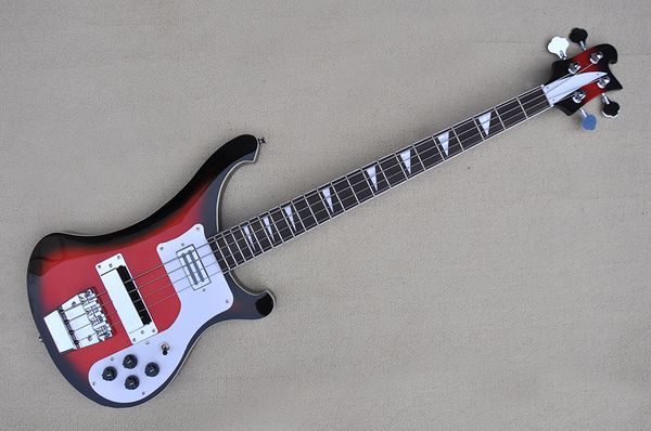 red and black body 4 strings electric bass guitar with rosewood fretboard,chrome hardware,provide customized services
red and black body 4 strings electric bass guitar with rosewood fretboard,chrome hardware,provide customized services