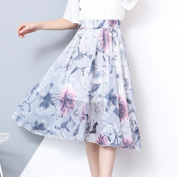 skirts eiolzj spring and summer sweet floral elastic high waist chiffon a-line female medium skirt for women six colors available, Black
skirts eiolzj spring and summer sweet floral elastic high waist chiffon a-line female medium skirt for women six colors available, Black