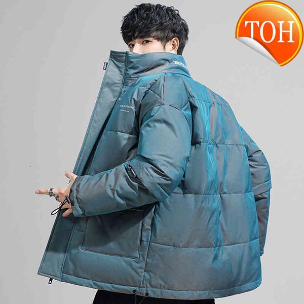 new winter men down 2021 jacket fashion white duck coat stand-up collar puffer with big pockets man parkas, Black
new winter men down 2021 jacket fashion white duck coat stand-up collar puffer with big pockets man parkas, Black