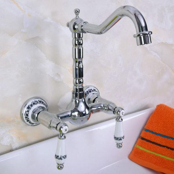 bathroom sink faucets silver polished chrome two hole ceramic base lever handle kitchen basin faucet mixer taps swivel spout 360' dnf96
bathroom sink faucets silver polished chrome two hole ceramic base lever handle kitchen basin faucet mixer taps swivel spout 360' dnf96