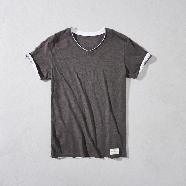 isurvivor 2021 summer men's youth trend v-neck short-sleeved t-shirt solid color slim-fit cotton casual t-shirts, White;black
isurvivor 2021 summer men's youth trend v-neck short-sleeved t-shirt solid color slim-fit cotton casual t-shirts, White;black