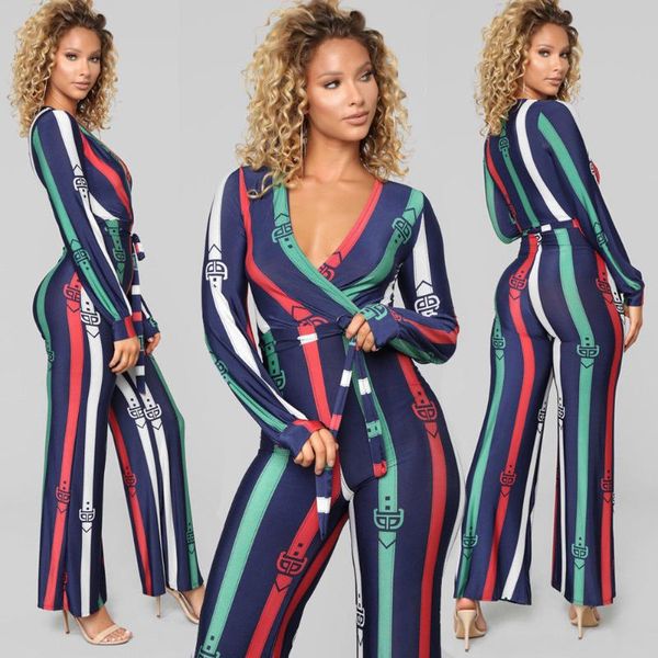 women's jumpsuits & rompers fashion brand est ladies jumpsuit womens print striped casual long sleeves romper bodycon clothes skinny sa, Black;white
women's jumpsuits & rompers fashion brand est ladies jumpsuit womens print striped casual long sleeves romper bodycon clothes skinny sa, Black;white