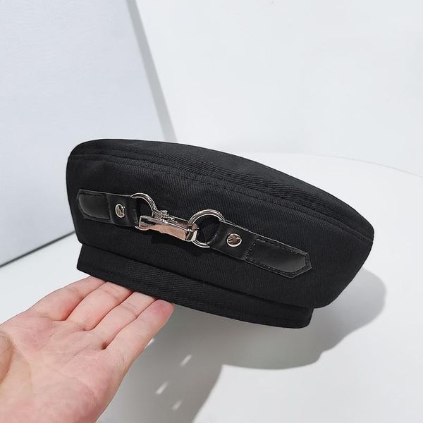 berets hats for women beret black solid buckle fashionable 2021 hat mushroom winter sgirl caps sombreros de mujer, Blue;gray
berets hats for women beret black solid buckle fashionable 2021 hat mushroom winter sgirl caps sombreros de mujer, Blue;gray