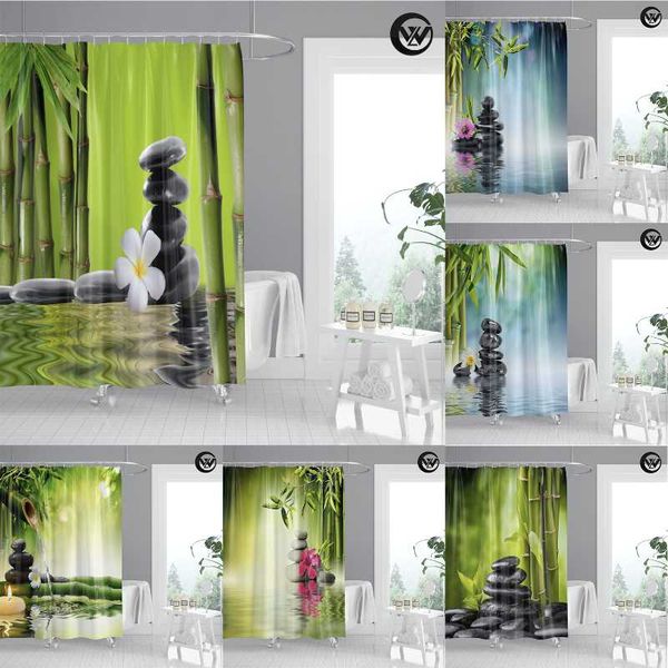 shower curtains modern 3d bamboo stone bath bathroom curtains, eco friendly plants zen bathtub curtain/
shower curtains modern 3d bamboo stone bath bathroom curtains, eco friendly plants zen bathtub curtain/
