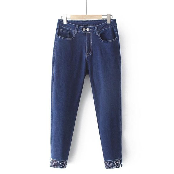 plus size pants xl-5xl women's highly stretchable jeans casual high waist solid color slim denim, Black
plus size pants xl-5xl women's highly stretchable jeans casual high waist solid color slim denim, Black