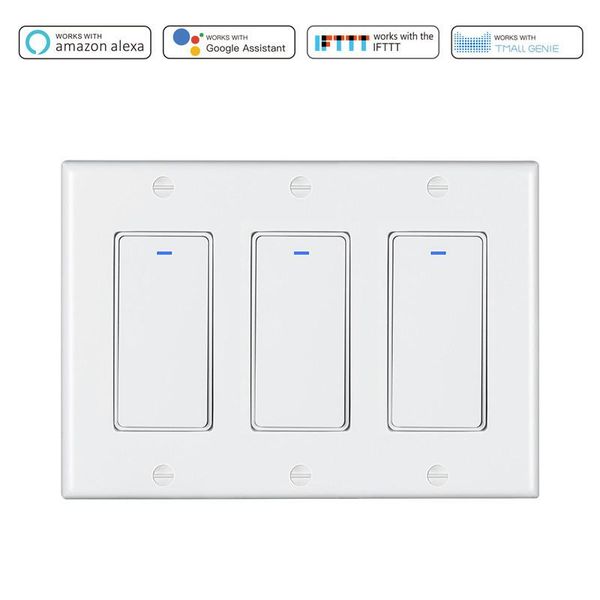 smart home control wifi remote one three open switch mobile phone voice timing button
smart home control wifi remote one three open switch mobile phone voice timing button