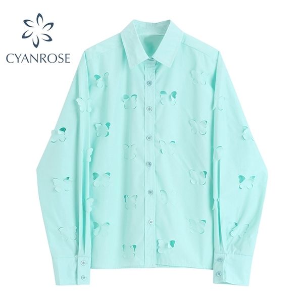 butterfly hollow out blouses and shirts for ladies stylish candy cardigan long sleeve streetwear vintage women shirt 210515, White
butterfly hollow out blouses and shirts for ladies stylish candy cardigan long sleeve streetwear vintage women shirt 210515, White