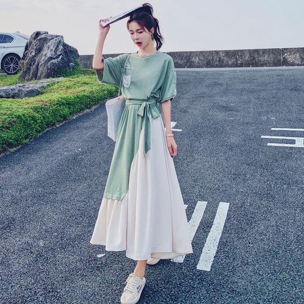 maternity dresses 2021 summer long loose nursing dress black color patchwork postpartum woman breastfeeding preppy style clothes, White
maternity dresses 2021 summer long loose nursing dress black color patchwork postpartum woman breastfeeding preppy style clothes, White