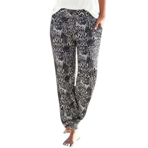 women's pants & capris summer fashion women high waist printing easy trousers long boho beach casual pockets pantalones de mujer, Black;white
women's pants & capris summer fashion women high waist printing easy trousers long boho beach casual pockets pantalones de mujer, Black;white