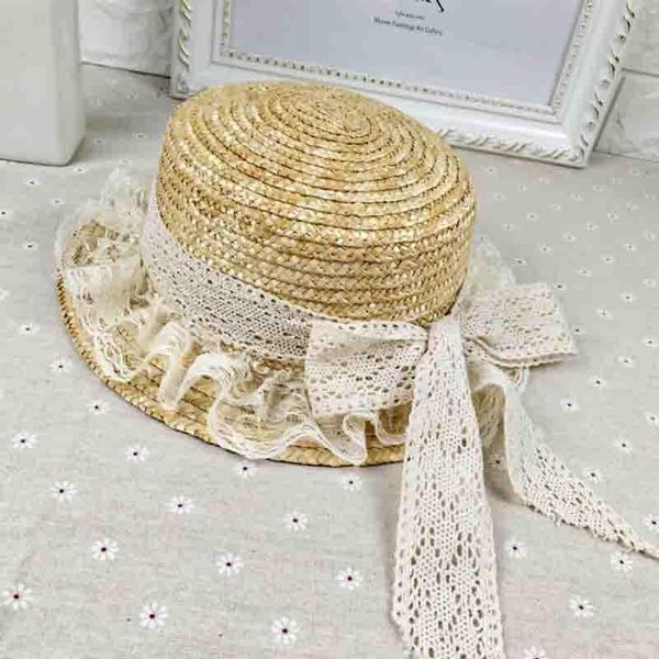 stingy brim hats summer straw fedoras fashion outdoor beach big lace bow caps and literary personality of the student cap, Blue;gray
stingy brim hats summer straw fedoras fashion outdoor beach big lace bow caps and literary personality of the student cap, Blue;gray