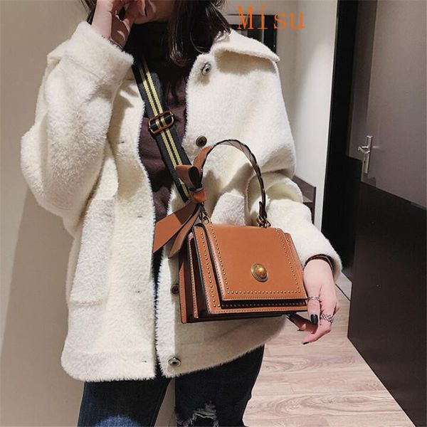broadband fashion small bag 2021 women rivet single shoulder square all-match messenger cross body
broadband fashion small bag 2021 women rivet single shoulder square all-match messenger cross body