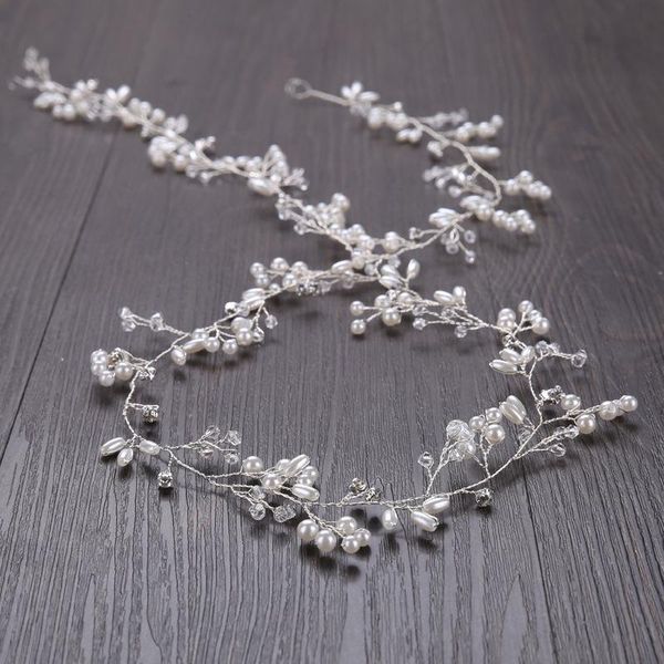 hair clips & barrettes silver-plate copper headdress pearls wedding tiara headpiece vine long bridal headbands head chain accessories, Golden;silver
hair clips & barrettes silver-plate copper headdress pearls wedding tiara headpiece vine long bridal headbands head chain accessories, Golden;silver