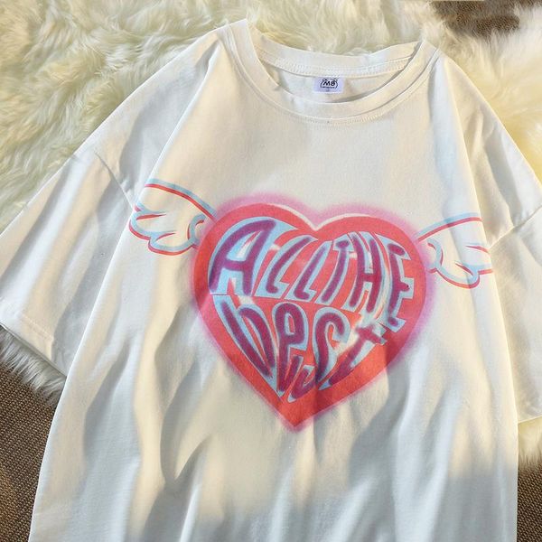 summer letter women t-shirt casual loose harajuku tees streetwear japanese y2k fun oversize ulzzang cartoon clothing women's, White
summer letter women t-shirt casual loose harajuku tees streetwear japanese y2k fun oversize ulzzang cartoon clothing women's, White
