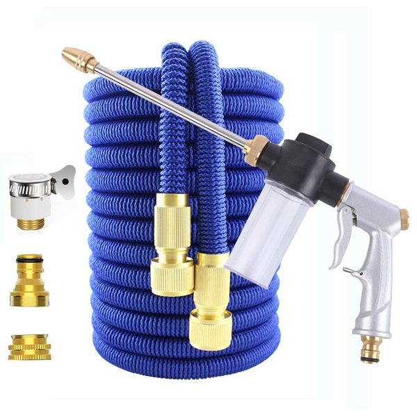 expandable garden hose with water gun adjustable nozzle flexible pipe high pressure sprinkler for car wash cleaning toos watering equipments
expandable garden hose with water gun adjustable nozzle flexible pipe high pressure sprinkler for car wash cleaning toos watering equipments
