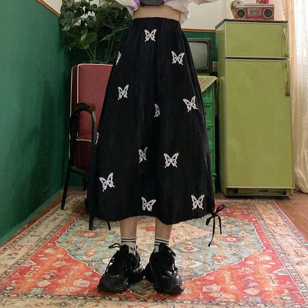 butterfly print a-line hip hop pleated long skirts women harajuku korean skirt streetwear drawstring elastic high waist skirt 210412, Black
butterfly print a-line hip hop pleated long skirts women harajuku korean skirt streetwear drawstring elastic high waist skirt 210412, Black
