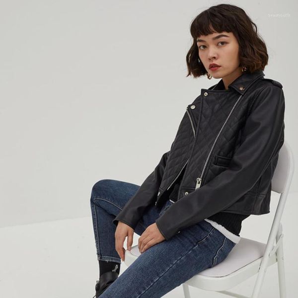 punk thicker warm leather jacket female locomotive style zipper stitching pu outerwear jackets f949 women's & faux, Black
punk thicker warm leather jacket female locomotive style zipper stitching pu outerwear jackets f949 women's & faux, Black